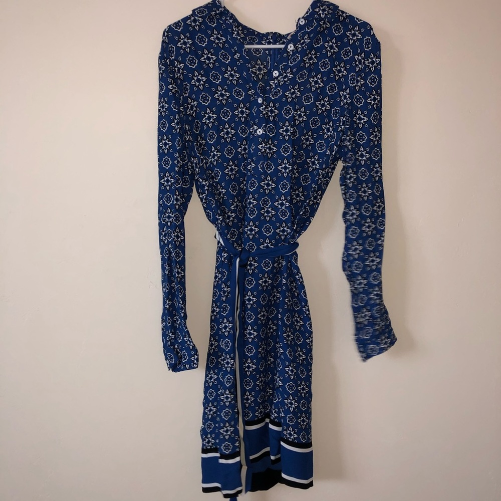 Blue Brooks Brothers Dress